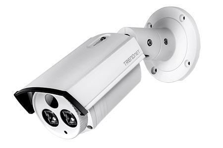 IP kamera 3Mpx fullHD, "bullet", IR-LED, POE, venkovní, IP66 (TV-IP312PI)