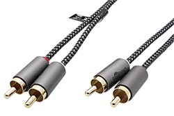 Kabel 2x cinch(M) - 2x cinch(M), audio, 0,5m