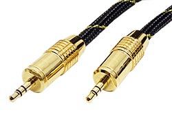 Kabel jack 3,5M - jack 3,5M, 2,5m