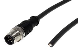 Kabel M12 5pin (M) kód A - bez koncovky, 10m