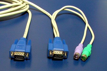 Kabel pro KVM přepínač 14.01.3206/13/22/23, 14.99.3276/77, PS/2, 1,8m