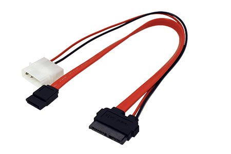 Kabel pro SATA Slimline zařízení s konektorem SATA(M), + napájení 5V