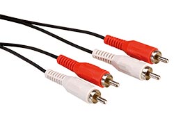 Kabel propojovací 2x cinch(M) - 2x cinch(M), 5m