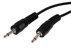 Kabel propojovací mono jack 3,5M - mono jack 3,5M, 1,5m