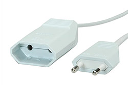 Kabel síťový prodlužovací CEE 7/16, 230V/2,5A, bílý, 5m (233.286)