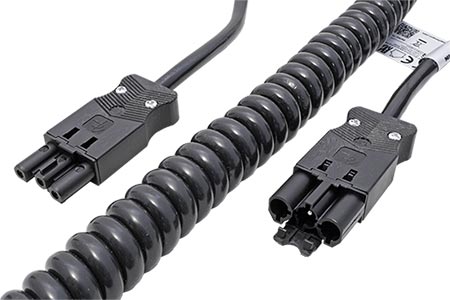 Kabel síťový prodlužovací kroucený, GST18(M - F), 3,6m, černý (BM0010696)