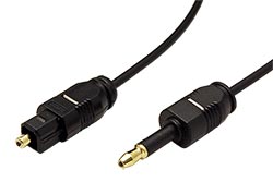 Kabel Toslink TOS3,5M - TOS(M), tenký, 2m