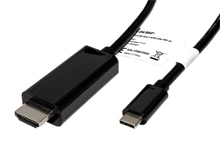 Kabel USB C(M) -> HDMI A(M), 4K@60Hz, 1m