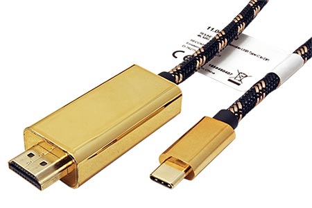 Kabel USB C(M) -> HDMI A(M), 4K@60Hz, 2m