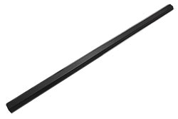 Kabelová lišta kovová, 50 x 26mm, délka 1,1m, černá