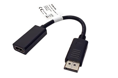Kabelová redukce DP(M) -> HDMI(F), typ 2