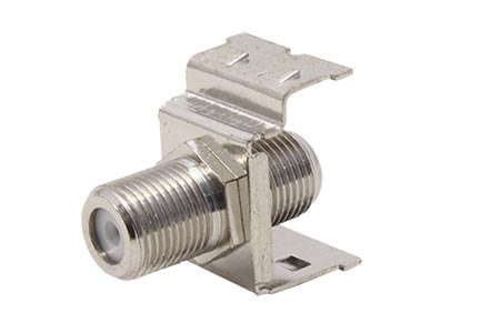 Keystone spojka F konektor, kovová
