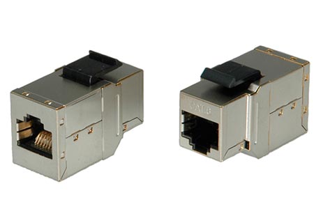 Keystone spojka RJ45 kat. 6, stíněná
