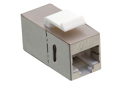 Keystone spojka RJ45 kat. 6, stíněná
