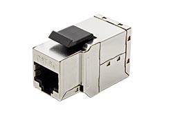 Keystone spojka RJ45 kat. 6a, stíněná