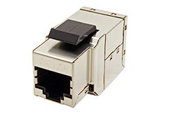 Keystone spojka RJ45 kat. 6a, stíněná