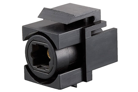 Keystone spojka Toslink, černá (918.045)