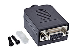 Konektor FD9 se šroubovací svorkovnicí a krytem