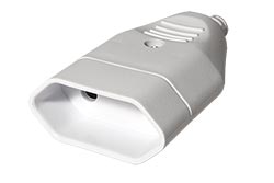 Konektor síťový 250V/2,5A, samice, CEE 7/16, na kabel, bílý (900.005)
