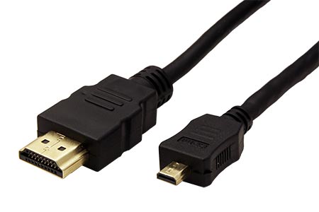 High Speed HDMI kabel s Ethernetem, HDMI M - microHDMI D(M), 3m