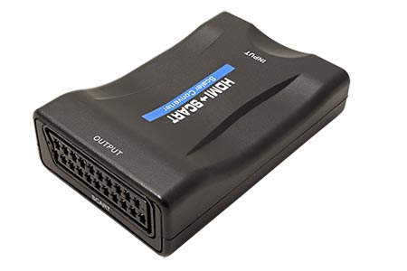 Konvertor HDMI -> SCART (RGB,kompozitní video,audio)