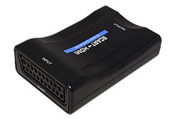 Konvertor SCART -> HDMI (RGB, kompozitní video, audio)