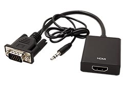 Konvertor VGA+ audio -> HDMI