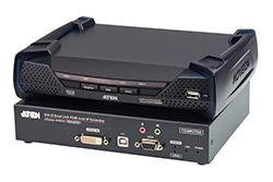 KVM DVI dual link prodlužovací adaptér s připojením přes IP (KE6910)