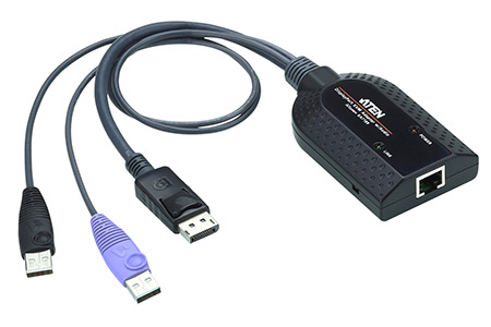 KVM modul k přepínači počítačů přes TP, VirtualMedia a Smart Card/CAC Reader (DP / USB), (KA7189)
