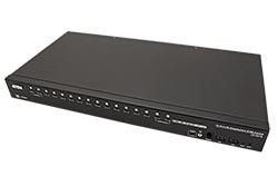 KVM přepínač (DP / HDMI + USB 3.0) 16:1, DP,4K@60Hz (CS19216)