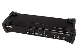 KVM přepínač (USB Klávesnice a Myš, DP, Audio) 4:1, USB 3.0, 4K (CS1924)