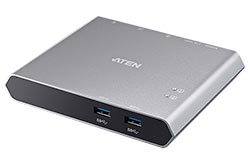 KVM přepínač  (USB klávesnice a myš, HDMI) 2:1, 2x USB C, USB C PD (US3310)
