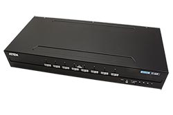 KVM přepínač (USB + PS/2, DP, Audio) 8:1, DP, USB (CAC), zabezpečený PSS PP v3.0 (CS1188DP)