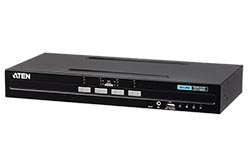 KVM přepínač (USB + PS/2, HDMI, Audio) 4:1, HDMI, USB (CAC), zabezpečený PSS PP v3.0 (CS1184H)