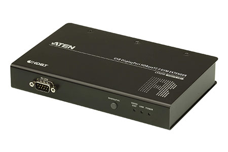 KVM prodlužovací adaptér (USB, DP), přes TP, HDBaseT 2.0, vzdálená jednotka (CE920R)