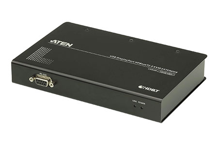 KVM prodlužovací adaptér (USB, DP, RS232), přes TP, HDBaseT 2.0, lokální jednotka (CE920L)