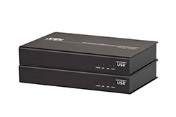 KVM prodlužovací adaptér (USB, DVI), 1920x1200, HDBaseT, ExtremeUSB (CE610A)