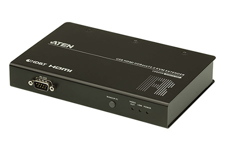 KVM prodlužovací adaptér (USB, HDMI, RS232), 4K, HDBaseT 2.0, přijímač (CE820R)