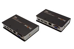 KVM prodlužovací adaptér (USB, VGA), přes TP, 150m (CE700A)