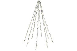 LED světelný řetěz na vánoční stromek, 280 LED, 8x 2m