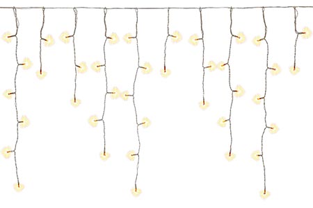 LED světelný závěs, 400 LED, časovač