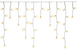 LED světelný závěs, 400 LED, časovač