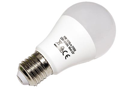 LED žárovka Classic A, E27, 2700K, 11W, 1070lm, 220°, matná