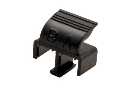 Mini klip na LC konektor, černý, 10ks