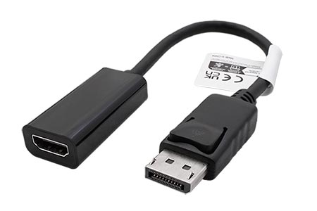 Konvertor kabelový DP(M) -> HDMI(F), 8K@60Hz, 15cm