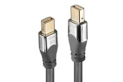 Mini DisplayPort kabel v.1.2 (HBR2, 4K@60Hz), miniDP(M) - miniDP(M), 0,5m