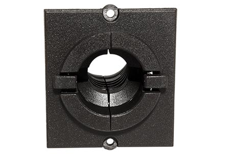 Modul 37x40 - kabelová průchodka 11mm, černá (917.032)