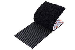 Nalepovací příchytky obdélníkové 50mm x 100mm, 2ks, černé