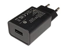 Napájecí adaptér síťový (230V) - 1x USB A, 12W