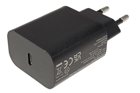 Napájecí adaptér síťový (230V) - 1x USB C, PD, 25W